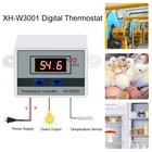 Цифровой светодиодный регулятор температуры для инкубатора, термостат с NTC сенсором, регулятор температуры, охлаждение, нагрев, переключатель