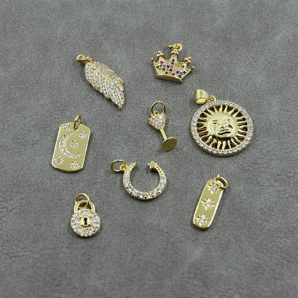 

The fashion accessories designer charms for Sun,Moon&star pendants