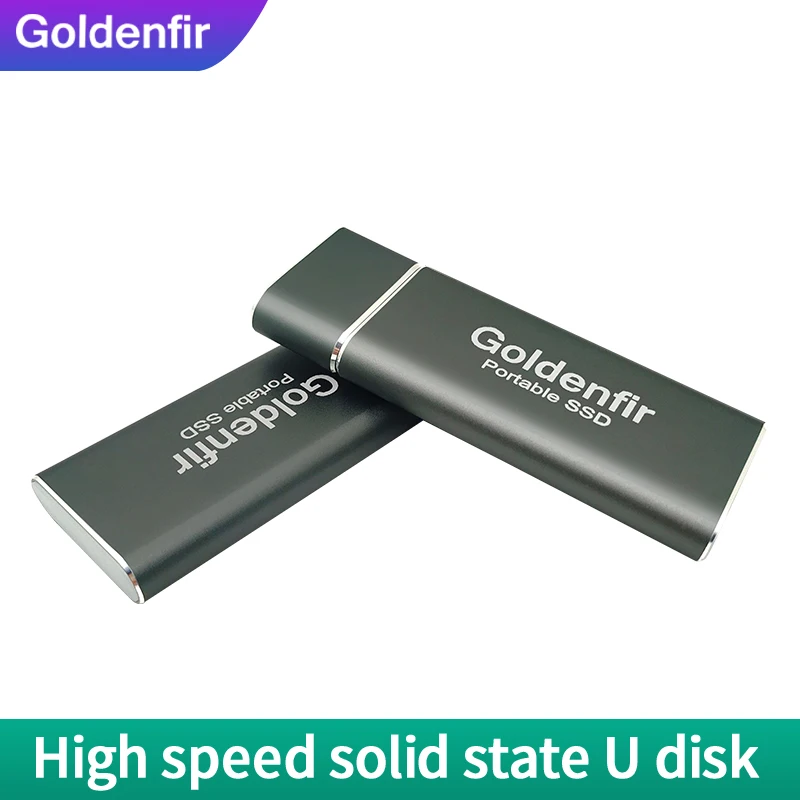 Goldenfir мини Портативный SSD USB 3,0 60 Гб 64 ГБ 120 ГБ 128 ГБ 240 ГБ 256 ГБ 480 ГБ 512 960 1 ТБ внешний твердотельный накопитель