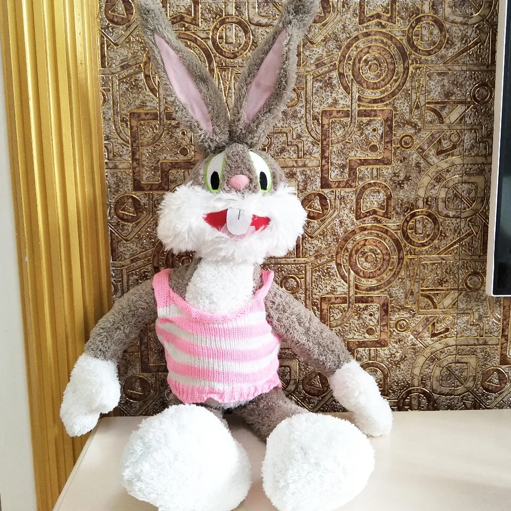 Плюшевые игрушки BOLAFYNIA Bugs Bunny для детей подарок на день рождения Рождество