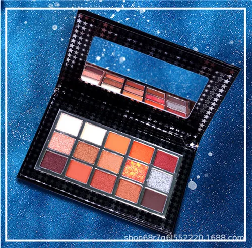 Тени для век Pallete 15 цветов насыщенный водостойкий консилер палитра теней для век стойкий эффект тени для век
