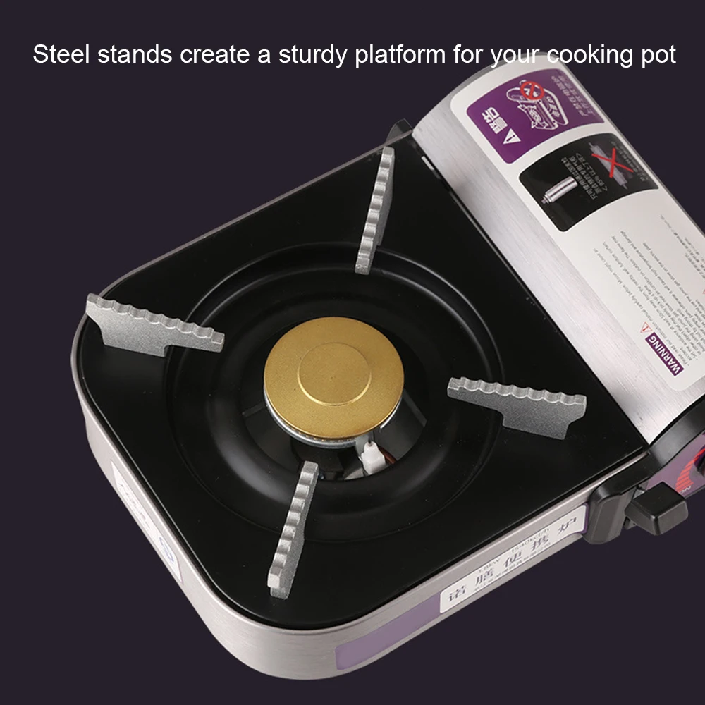 

1800W Aluminum Alloy Mini Cassette Grill Portable Outdoor Camping Picnic Butane Gas Stove Burner Furnace KA01/KB01