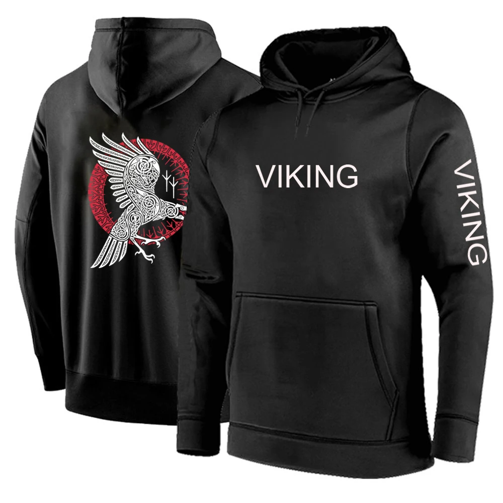 

Новый весенне-осенний удобный пуловер с рисунком викингов legend Ragnar's Raven флисовые хлопковые повседневные пальто толстовки свитшоты