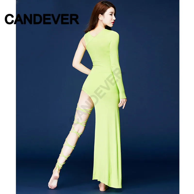 Женский комплект для танца живота юбка с разрезом профессиональный костюм