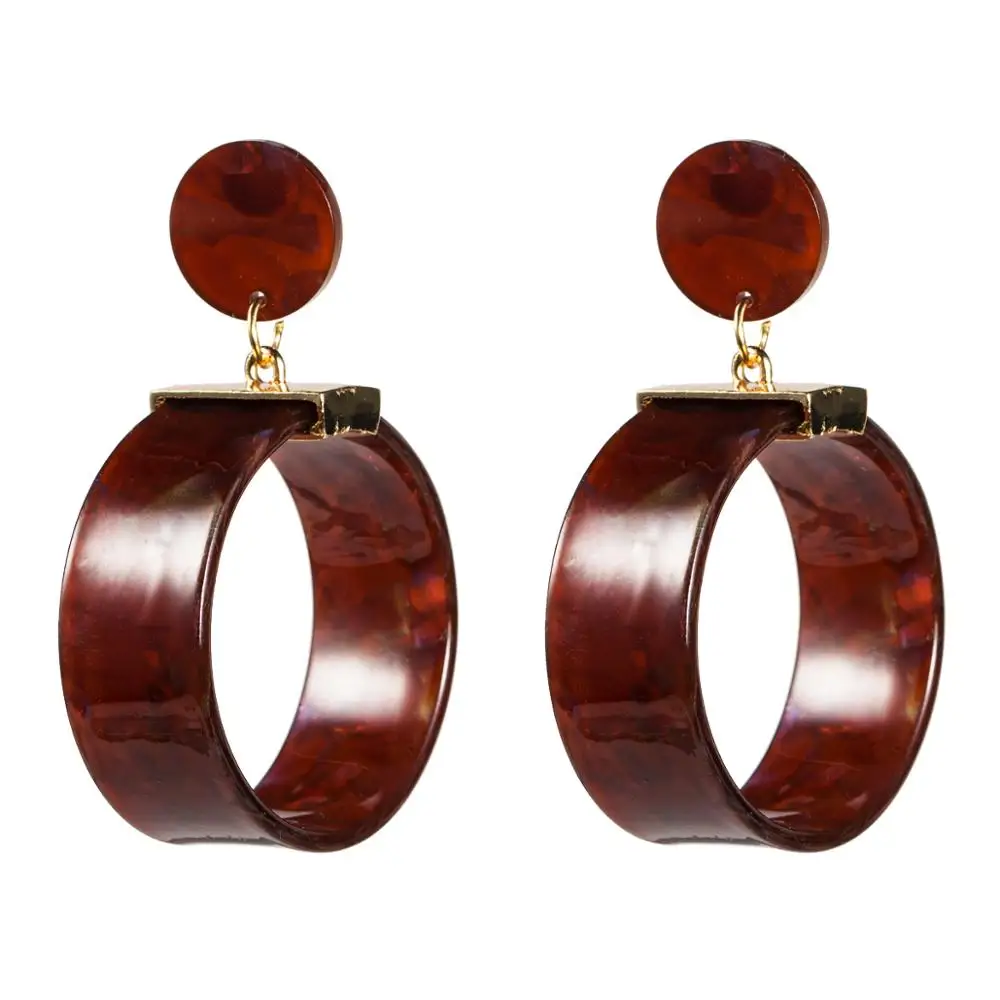 2019 новые круглые женские серьги в богемном стиле Эффектные модные ювелирные