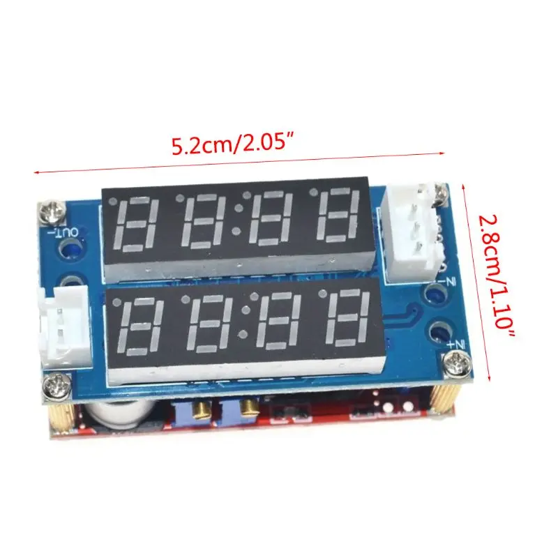 

New 5A Adjustable Power Step-down Charge Module LED Driver Voltmeter Ammeter Board