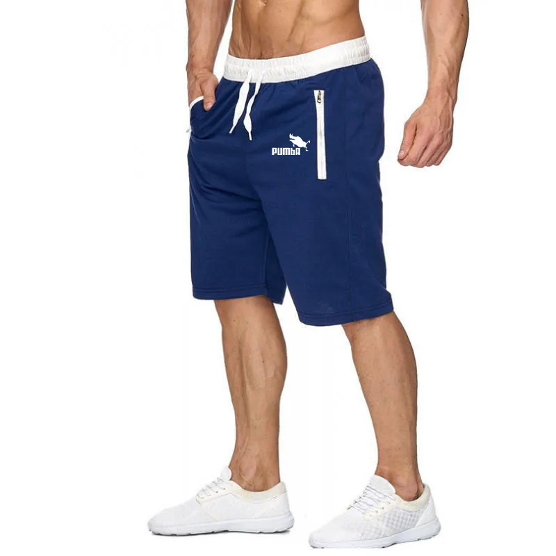 Fashsiualy бермуды masculina 2020 Модные мужские повседневные спортивные шорты с эластичным