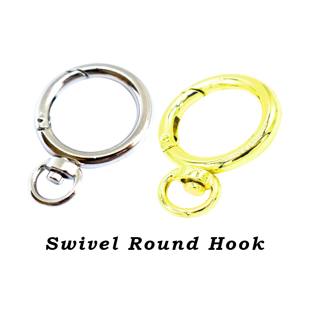 10 шт. 20 мм круглый карабины застежками с шарнирным соединением d образным кольцом