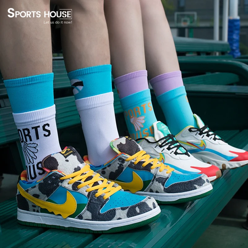 2021 парные спортивные носки для мальчиков и девочек бадминтона удобные Длинные