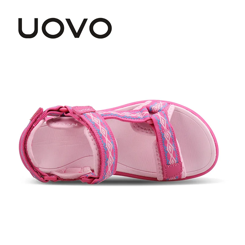 Сандалии UOVO детские повседневные летние босоножки для мальчиков и девочек обувь