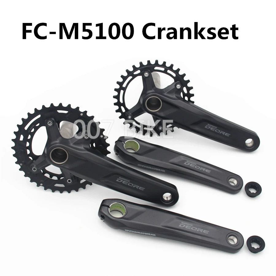 Комплект микросхем SHIMANO DEORE FC M5100 1x11 Speed 2x11 26 36T 30T 32T 170 мм 175 мм|shimano deore|shimano deore cranksetslx
