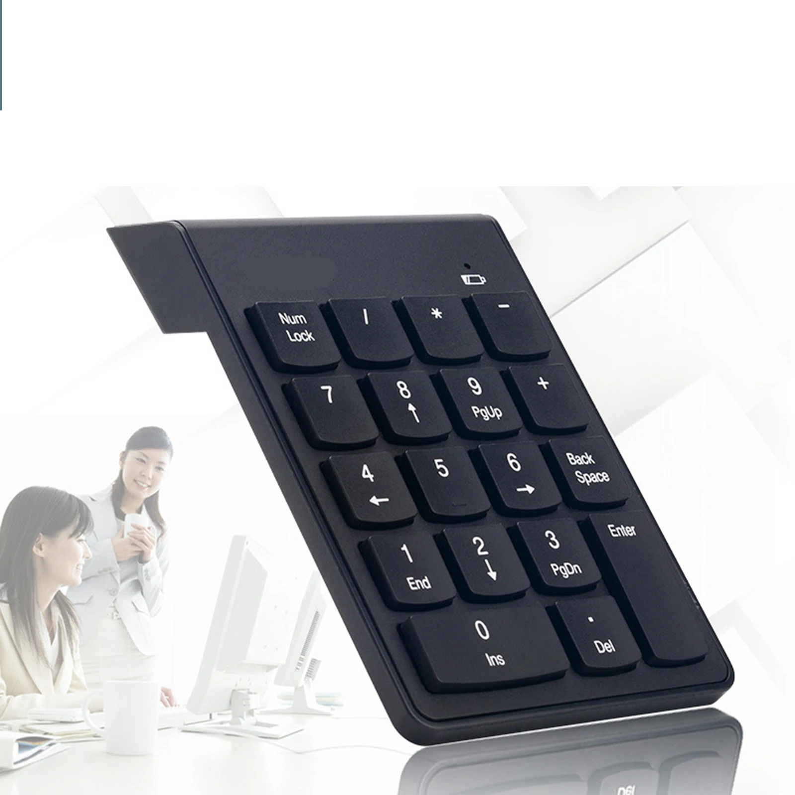 

New Wireless Number Pad 2.4GHz 18 Keys Numeric Keypad Financial Accounting Numpad For Laptop PC Desktop USB Numeric Keyboard
