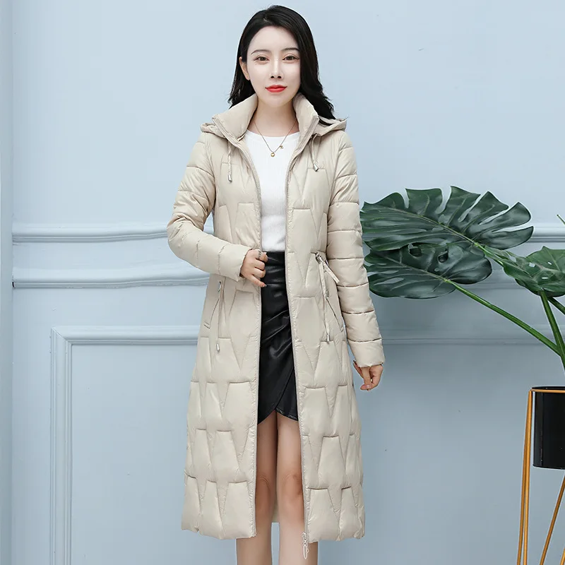 New Women's Winter Coat Thick Thermal Snow Wear Parkas Ladies Hooded Warm Long Jacket Female Warm Outerwear Brand Women Clothing
