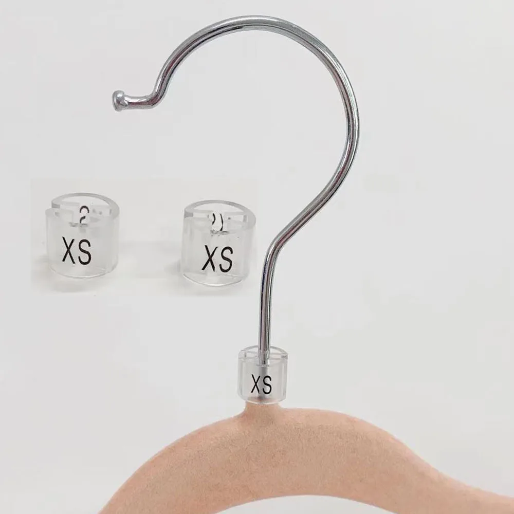 Вешалка для одежды прозрачная пластиковая 100 шт./пакет | Дом и сад