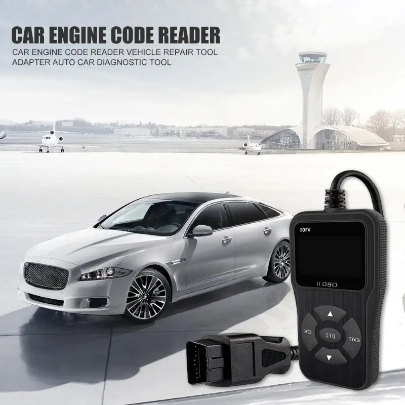 

Multifunction V100 Car Code Reading Card Support OBD Functions Car Engine Code Reader Adapter Car Repair Tool Supplies