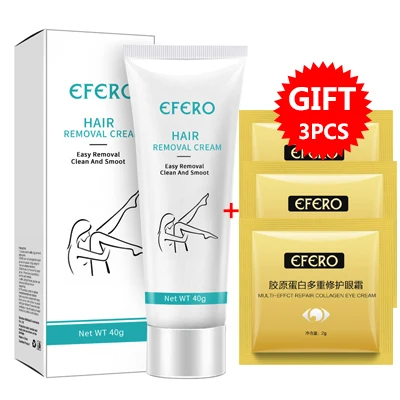 style 2 EFERO крем для удаления волос со скапером для депиляции крем безболезненное удаление волос рук ног подмышек бикини тела удаление волос гладкий - Цвет: style 2