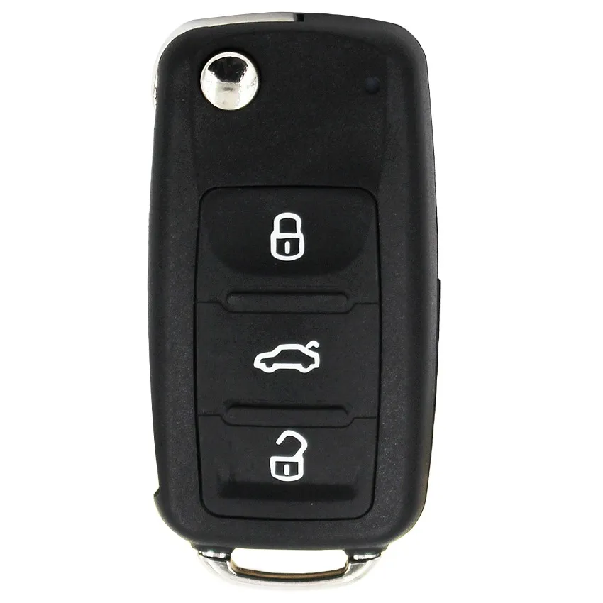 5 шт./лот 3 кнопки дистанционного ключа для VW VOLKSWAGEN PASSAT Tiguan Sagitar Lavida 5K0 837 202AD 434 МГц-ID48