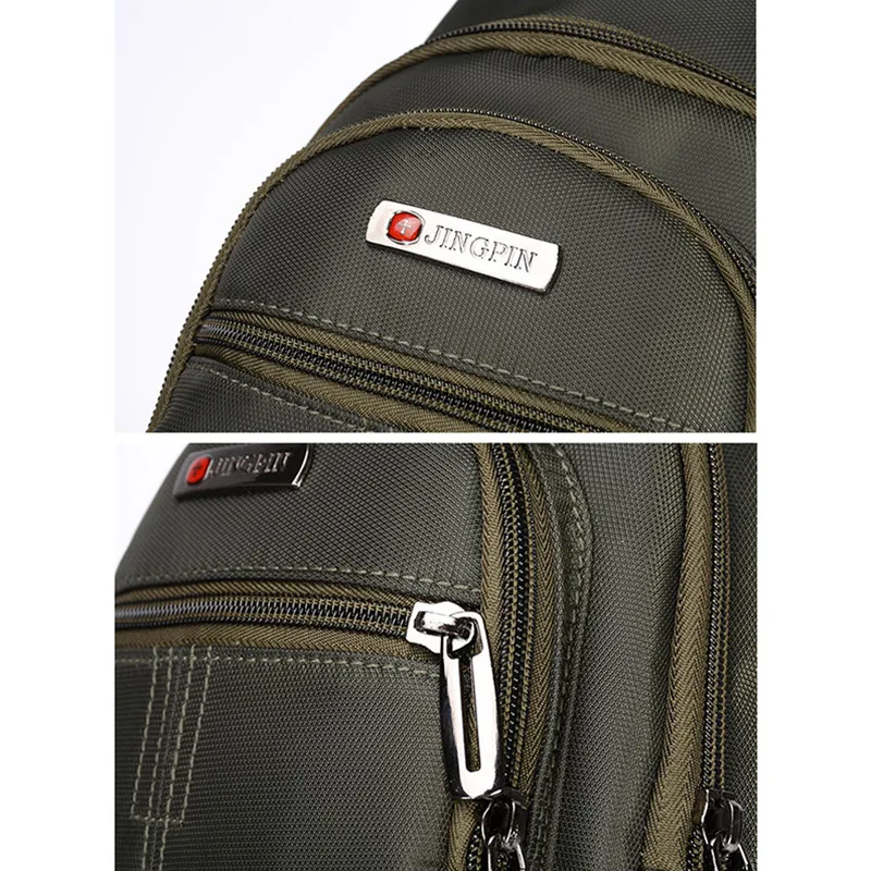 

Hot Selling Men Wear Resistant Waterproof Chest Bag with Adjustable Shoulder Strap