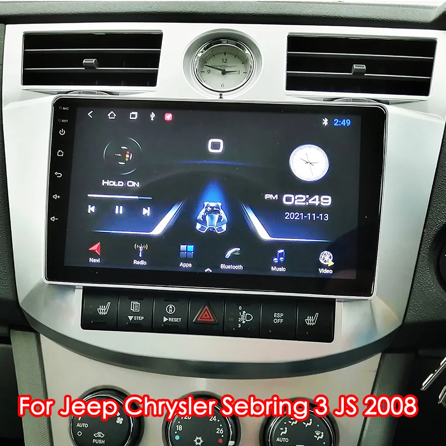 Android Stereo For 2007-2010 Chrysler Sebring 3 JS 2008 Car Multimedia Player Navigation Auto Radio Head Unit | Автомобили и