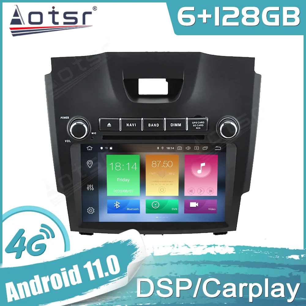 

128G For Chevrolet S10 Android Car GPS Navigatio Auto Stereo Multimedia Radio Video Player Headunit Carplay DSP 4G SIM LTE Tape