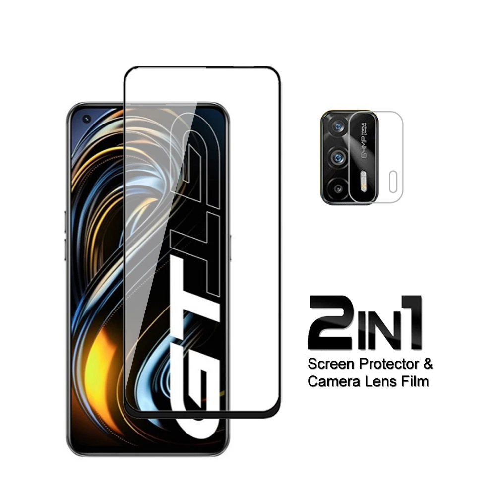 Для Realme 7 6 6s 6i 5 Pro GT 5G XT X7 X50 X3 SuperZoom X2 Q2 C3 C11 C15 объектив камеры и защитные пленки для