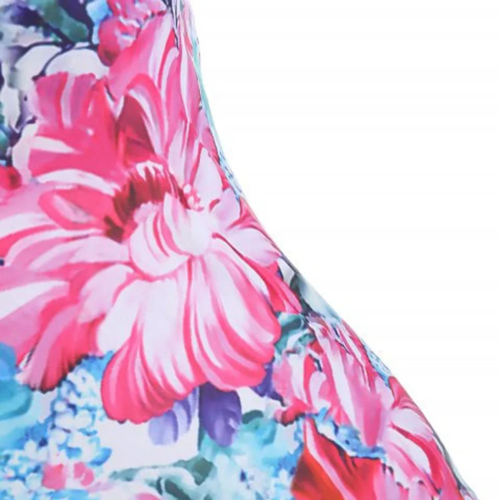 

Women Fashion Print Swimsuit Low Waist Swimwear Padded Beach Bikini Beachwear Two Piece Swimming Suit Push Up Female Swimsuits