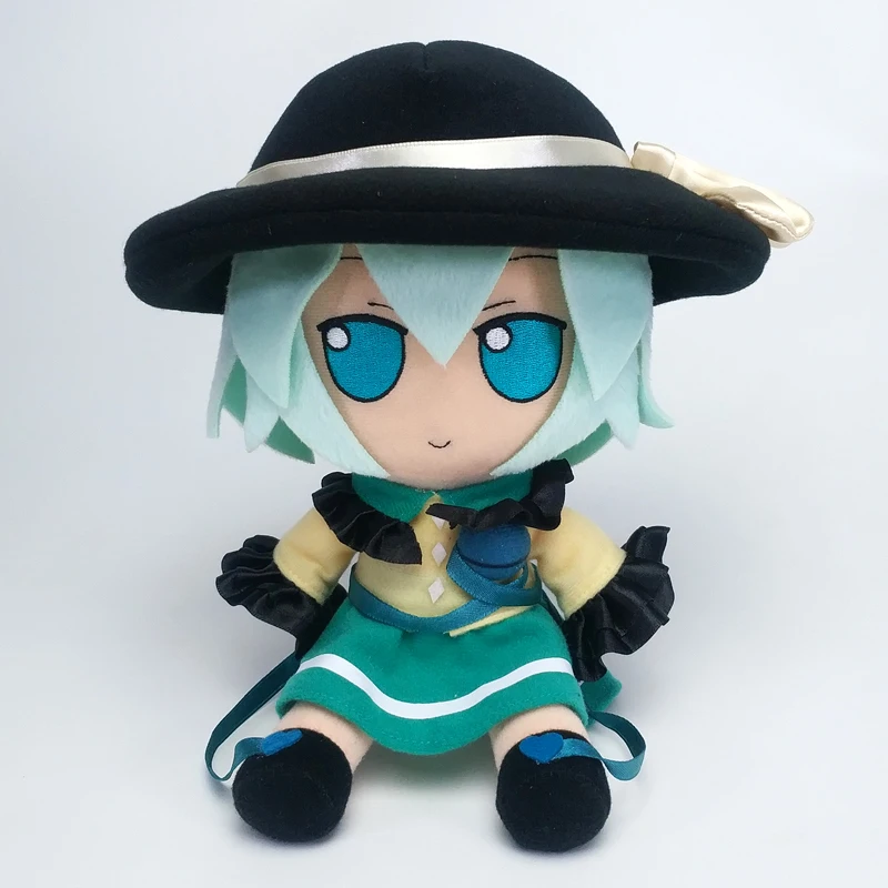 

New Anime TouHou Project Komeiji Koishi Cosplay Cute Plush Stuffed Doll Throw Pillow Sitting Toy Boy Girl Xmas Gifts