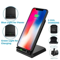 wireless charger qi certified 10w max wireless charging stand compatible with iphone samsung galaxy huawei lg no ac adapter