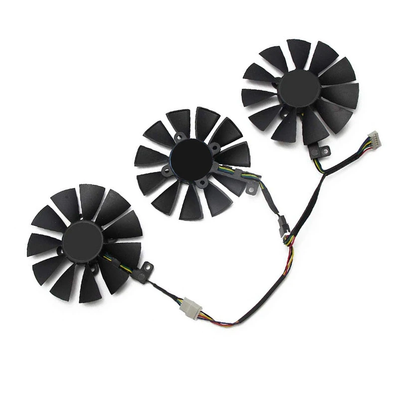 PLD09210S12M PLD09210S12HH Вентилятор охлаждения заменить кулер для ASUS Strix GTX1060 OC 1070 1080 GTX1080Ti