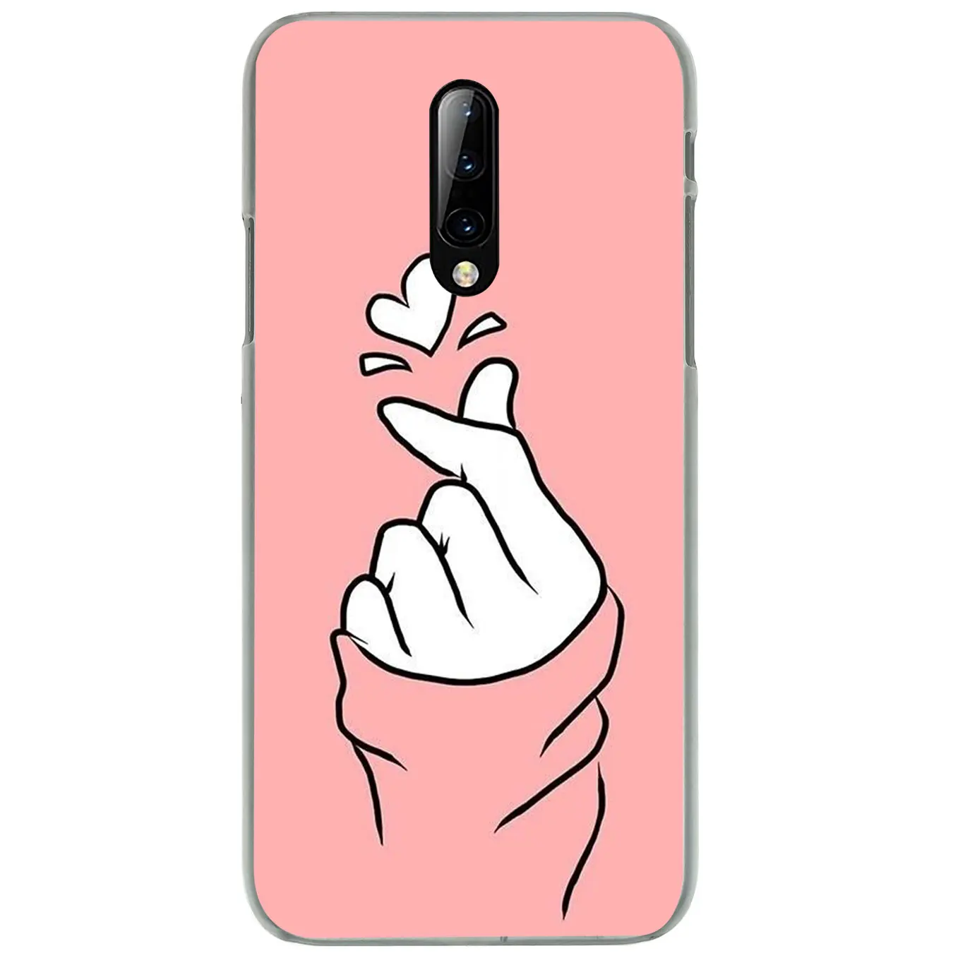 Твердый пластиковый чехол KPOP ASTRO в форме сердца для сотового телефона Oneplus 7 7T Pro 6 6t