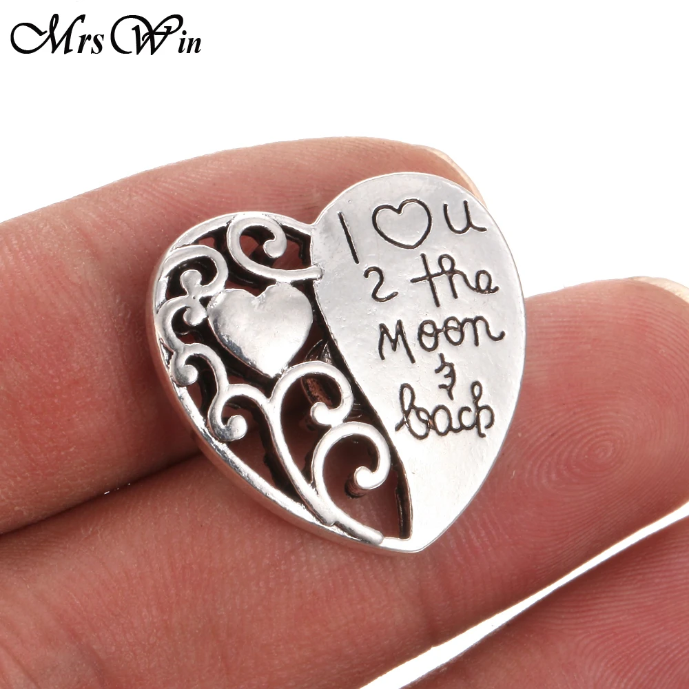 Новые металлические кнопки с крыльями ангела сердечками 18 мм|Браслеты шармами| |