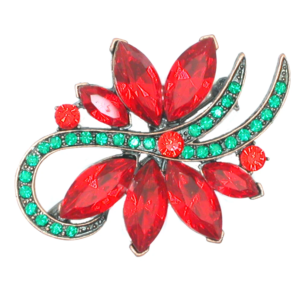 Маркиза стразы броши в виде цветов подарок на Новый год Свадебные Вечерние туфли