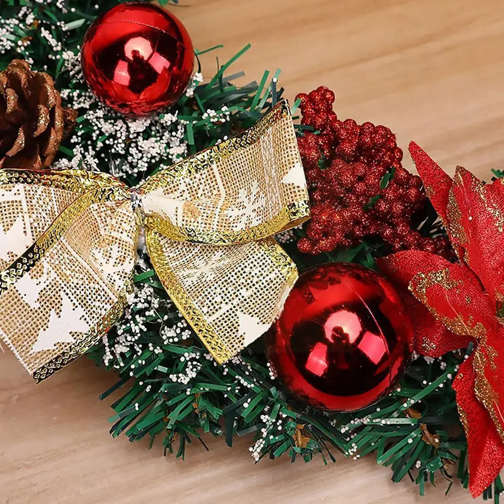 

Рождественский венок со светильник кой, 40 см