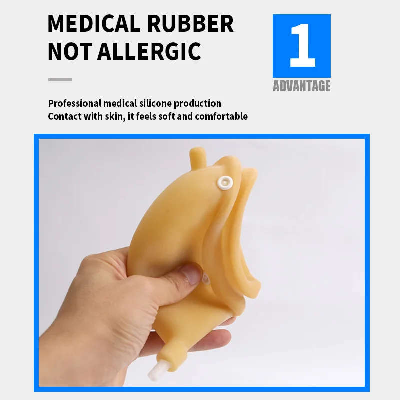 Многоразовые мужские мочевые пакеты силиконовые мочеприемники латексные для