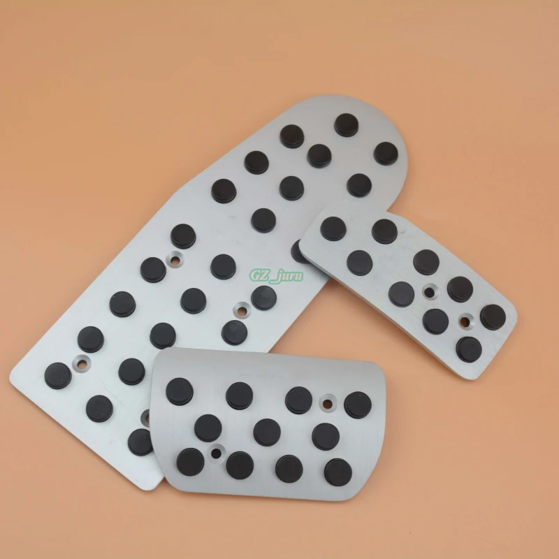 Car Accessories New Sport Aluminium Foot Pedal Rest Plate Speed MT/AT pads cover Stickers For Suzuki Swift 2006-2012 | Автомобили и