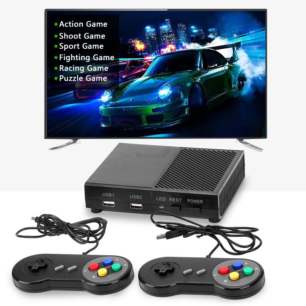 USB Wired Handheld TV Video Game Console Built In 821 Games For NES 8 Bit HDMI-compatible Retro Game Player Dual Gamepad