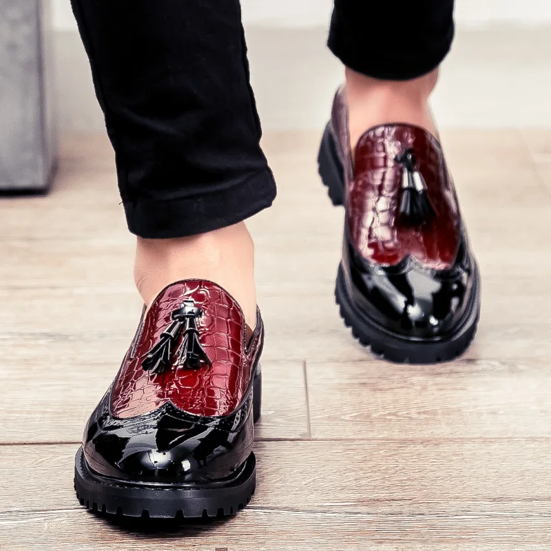 

Summer Casual Men Shoes Fashion High Quality Trend Peas male Shoes Business Set Foot Loafers Wear-resistant Shoes Men G01-53