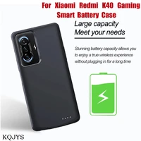 external power bank smart charging cover for xiaomi redmi k40 gaming battery case battery charger cases for redmi k40 gaming
