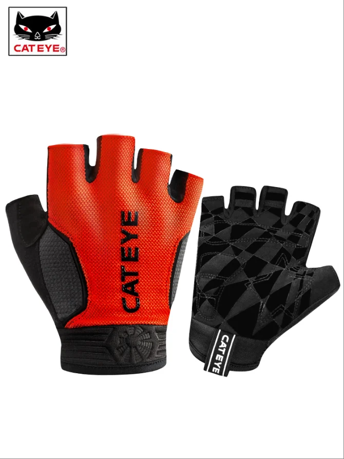 

Перчатки для верховой езды CATEYE кошачий глаз Спортивные Перчатки для фитнеса с короткими пальцами для мужчин и женщин для горного и дорожног...