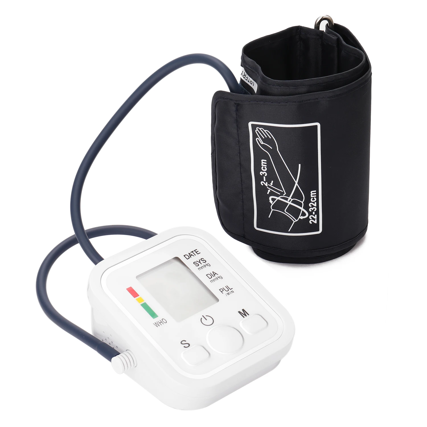 Тонометр тонометр портативный и бытовой Сфигмоманометр с ЖК-дисплеем точное