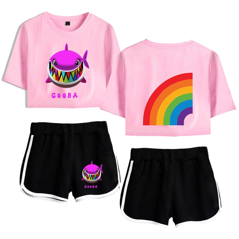 Классный хип-хоп рэпер 6ix9ine футболка с короткими рукавами и шорты из двух частей