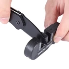 Точилка для лагеря, карбидный камень для заточки рыбы, крючка, точильный камень, уличные Портативные Инструменты