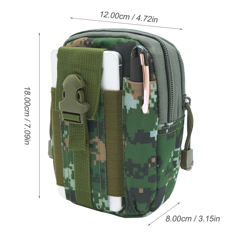 Уличная спортивная сумка Портативная для рыбалки поясная водонепроницаемая