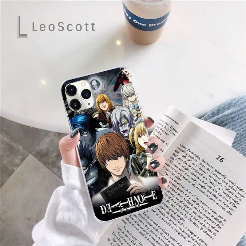 

Death Note Ryuk kira Phone Case For iphone 12 5 5s 5c se 6 6s 7 8 plus x xs xr 11 pro max mini