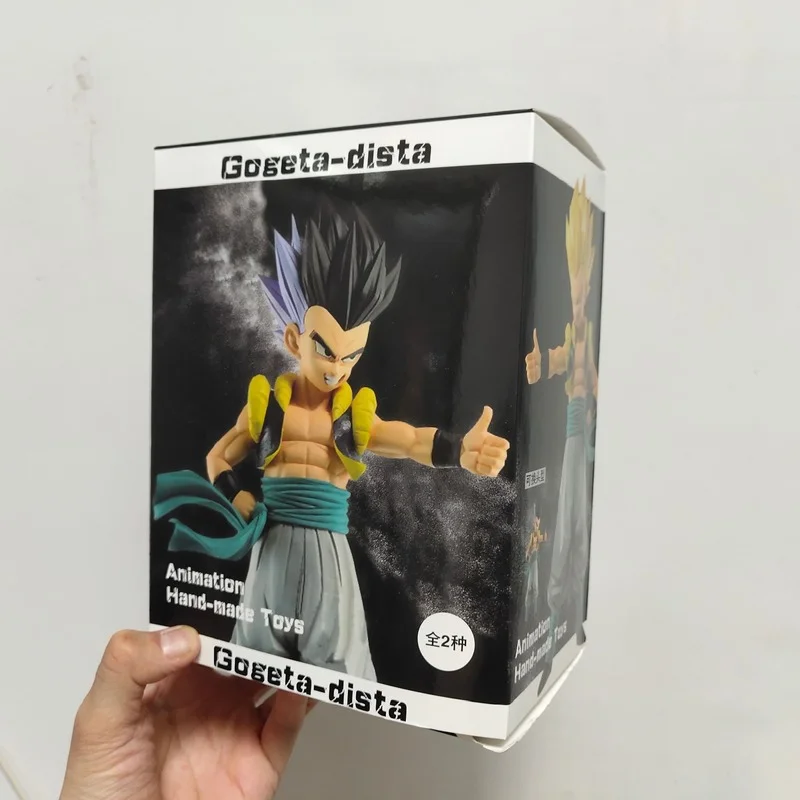 

Bandai Dragon Ball Z Gotenks Super Saiyan GotenksPVC Action Figure Toy Model Anime Figurals Brinquedos