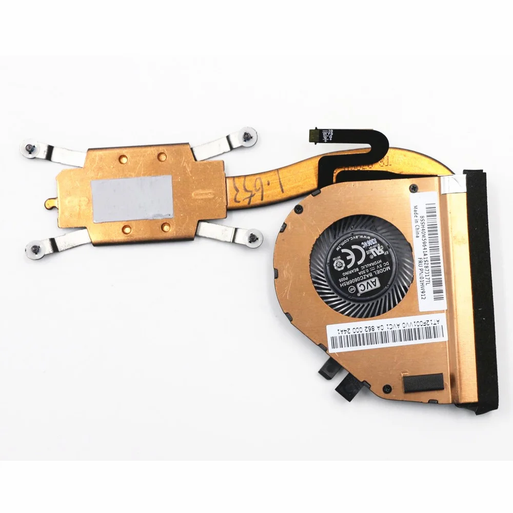 

New and Original laptop Thinkpad X240 X250 X260 X270 CPU Cooling Fan Heatsink Assembly Radiator Cooler 01HW912 00UP171
