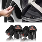4 Шт Автомобильные клапаны для колесных шин воздуха в шинах вилки кобура для Мицубиси ASX Lancer Pajero Outlander L200 EVO Lancer EX Pajero