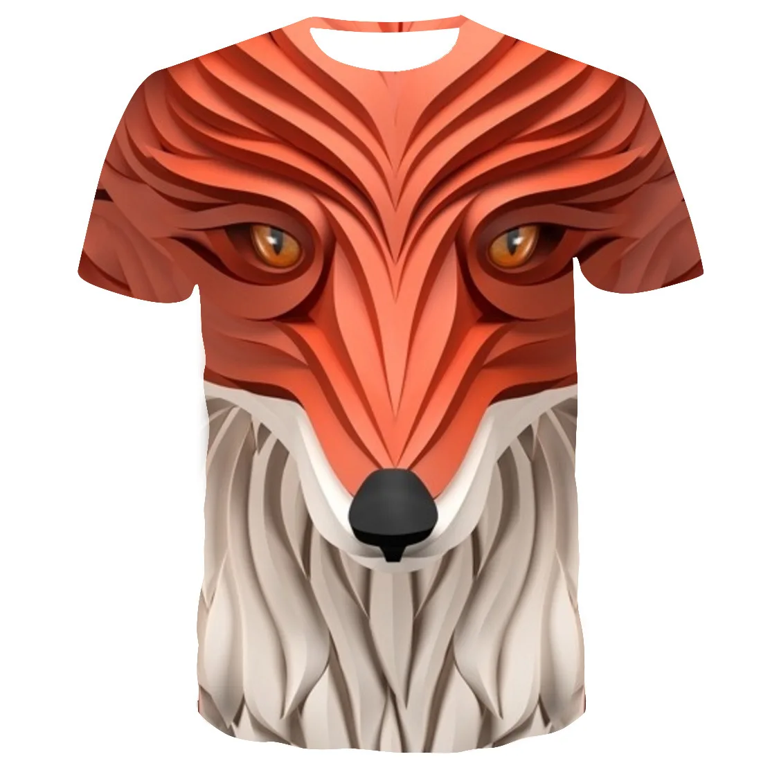 

2021 summer fashion 3D digital printing lovers new T-shirt