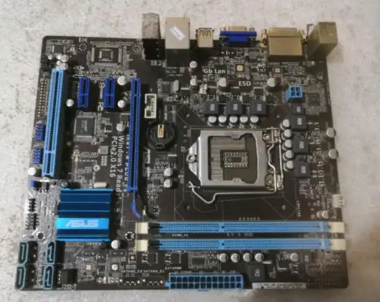 

original motherboard for P8H61-M PLUS V2 DDR3 LGA1155 USB2.0 H61 Desktop motherborad Free shipping