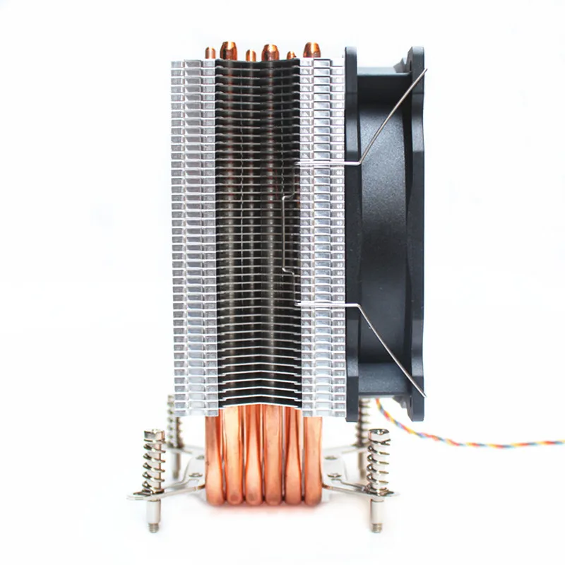 3/4PIN RGB светодиодный Процессор кулер 6-Heatpipe 12V(12 см); охлаждения радиатора для LGA 775 1150 1151 1155 1156 1366 2011